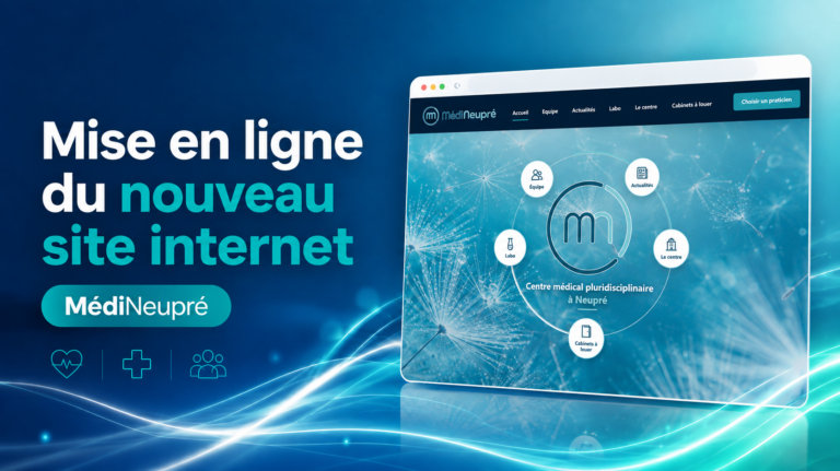 Mise en ligne du nouveau site internet